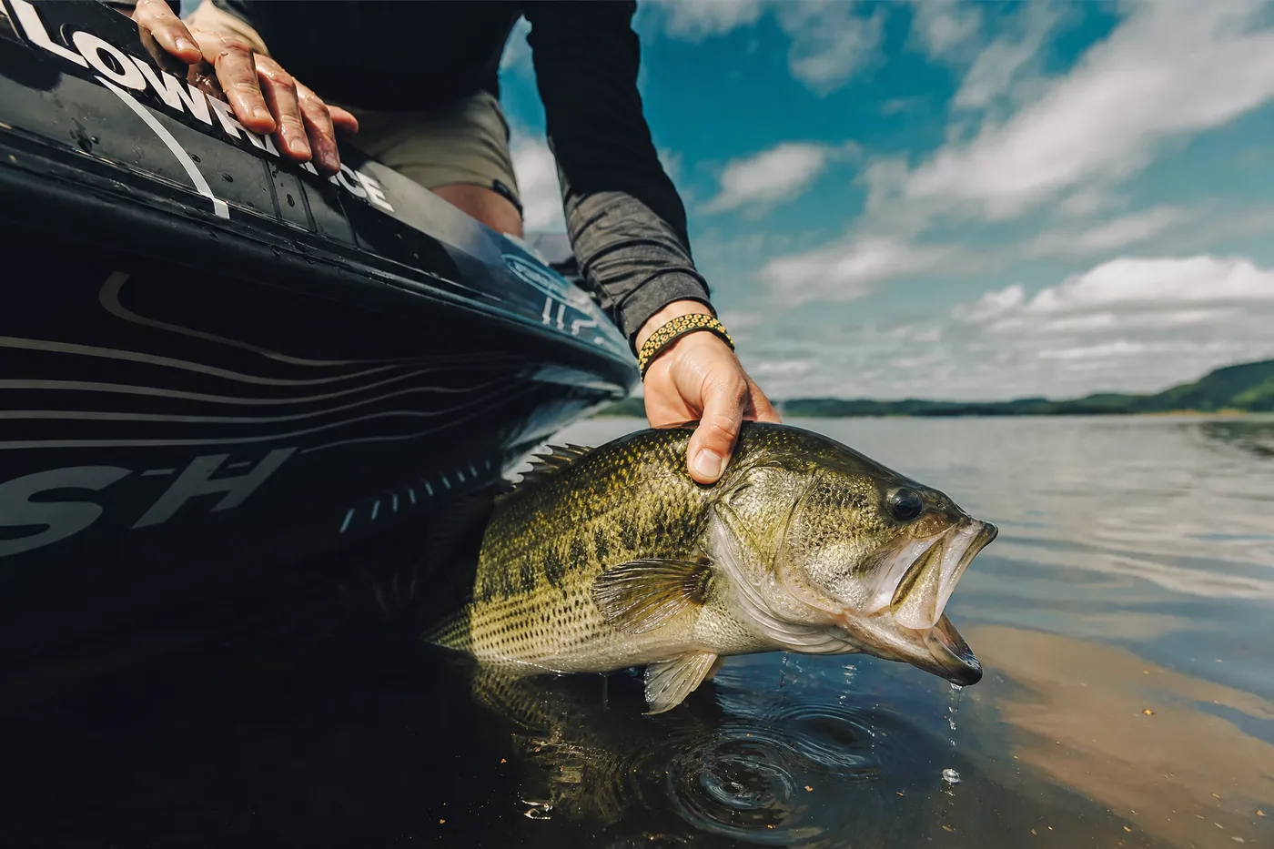 Fishing on Lake Conroe